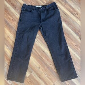 Lee Regular Fit Black Jeans | Men’s Classic Straight Denim